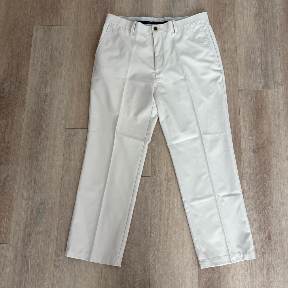 Callaway Mens Pants 36X30 Cream Beige Golf Activeware Sporty